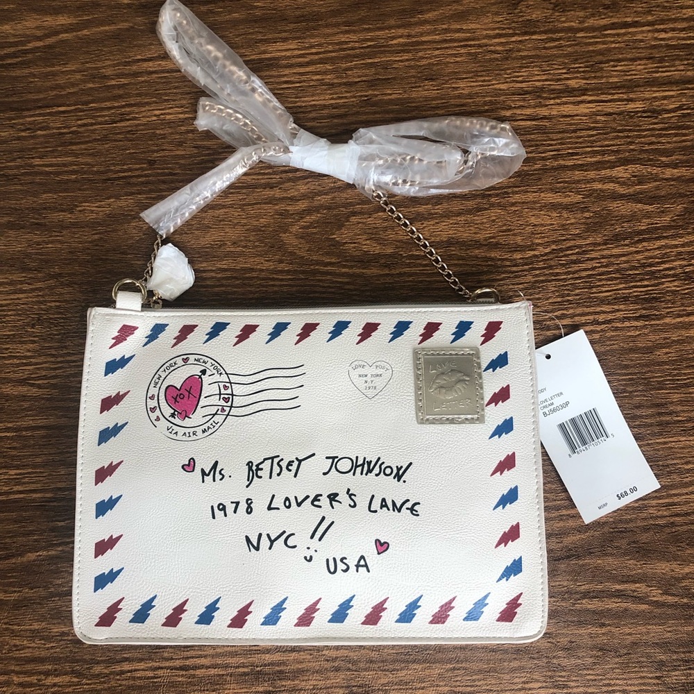 Betsy Johnson envelope purse